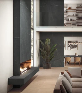 Spiek kwarcowy Atlas Plan Natura-Body Tech Soapstone Dark 324x162x2 cm