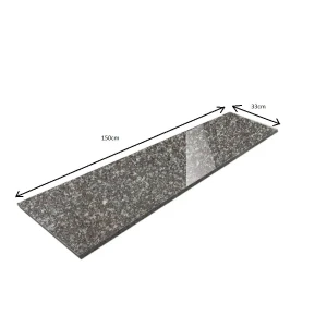 Parapet Stopnica granitowa brązowa polerowana G664 150x33x2 Królewski Brąz.webp