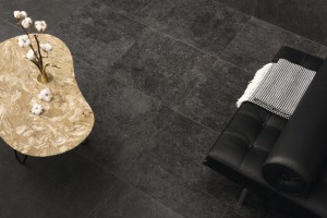 Płytka Gresowa Silk Stone Black Chiffon 60x60x0,6 cm