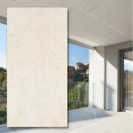 City White Fossil 45x90x2 cm 20 mm terrassplatta i gres