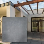 City Black 60x60x2 cm – 20 mm utomhusplatta i porslinsklinker