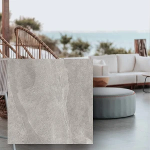 City Grey Slate 60x60 cm · 20 mm uteplatta