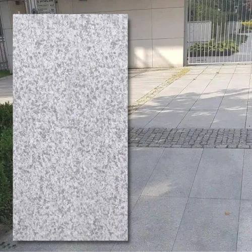 Płytka granitowa szara płomieniowana G603.webp