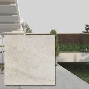 City Lastle Beige 60x60 cm, 20 mm porslinsklinker för utomhusbruk