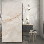 Sardonyx Cream Polerad klinker 120x120 / 150x75 / 180x90