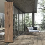 In Wood Canaletto klinker 120x30x0,8 cm – valnöt