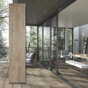 TIMWOOD träklinker 20 mm 120x30 cm, naturlig träton