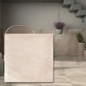 Gresklinker Soft Concrete Brown 60x60 cm, 0,8 cm – Matt brun
