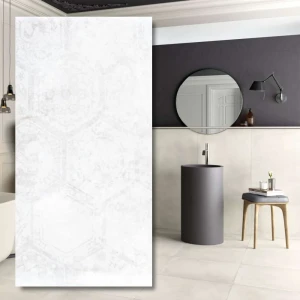 Płytka gresowa Soft Concrete Hexagon White prostokat.webp