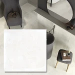 Soft Concrete White 100x100 cm – matt storformatsklinker