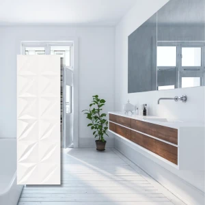 Nash Neve Satin 120x40 cm – rektifierat 3D-väggkakel, 11 mm