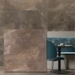 Royal Stone Imperial Brown 60x60 cm – brun klinker 0,8 cm