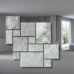 Marmorplattor Tundra Grey 12 mm – komplettset 0,74 m²