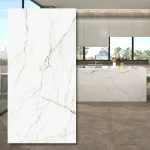 Torano Dorado Lux — sintrad kvartsplatta 6 mm 260×120×0,6 cm
