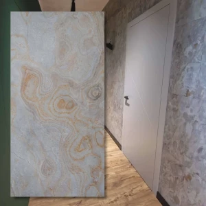 Seul White stenfanér 122×61×0,2 cm