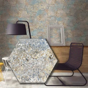 Carpet Vestige Natural Hexagon 25x29 cm porslinsklinker, matt