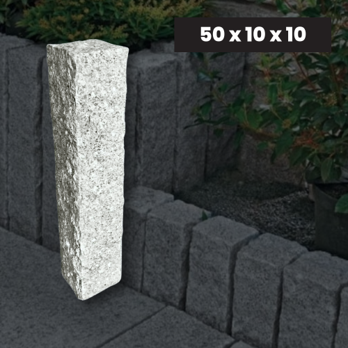 Ogrodowa Palisada Granitowa G603 50x10x10 cm
