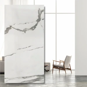 Calacatta Verde klinker 120x60 cm polerad 0,9 cm