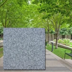 Granitplatta Bianco Sardo G602, flammad grå 60x60x6 cm