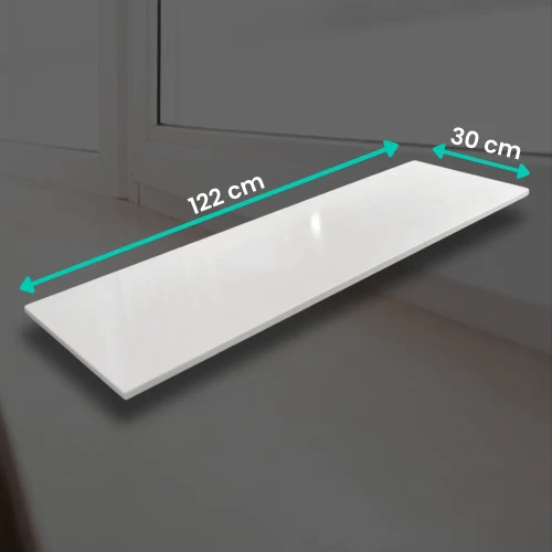 Parapet konglomeratowy Polare Snow White 122X30