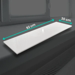 Parapet konglomeratowy Polare Snow White 92X30