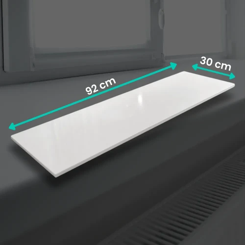Parapet konglomeratowy Polare Snow White 92X30