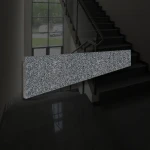 Polerad granitsockel Dark Grey G654 New 61x8x1 cm