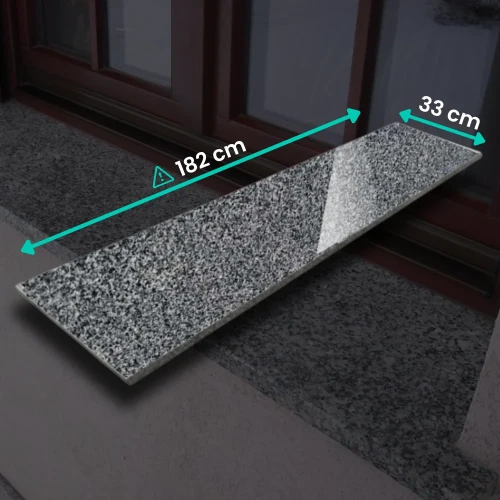 Parapet granitowy grafitowy polerowany G654 NEW 182x33x2 cm.webp
