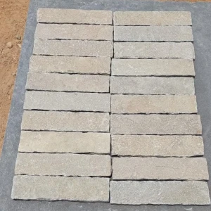 Kamień elewacyjny Tandur Yellow Limestone Natural th 7x30 cm 2 .webp