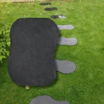 Kadappa Black Limestone - trädgårdsplattor 40x60 cm, 2–4 cm (naturlig t/h)
