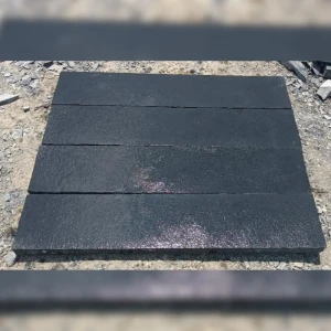 Kadappa Black kalkstenpalisad 100x20x5 cm
