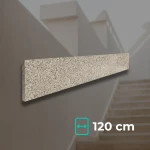 Polerad granittrappkant G682 120x15x2 cm