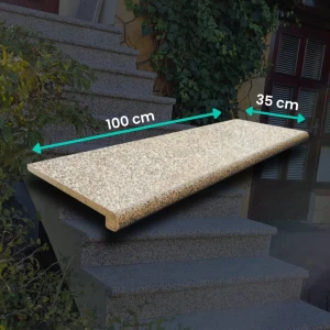 Schodek Granitowy G682 100x35x2 stopnica Bullnose.webp