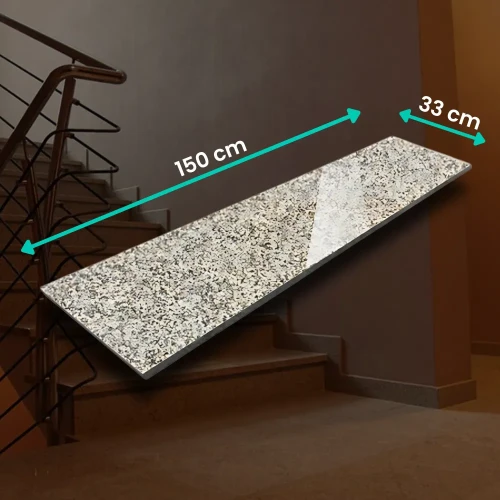 Parapet Stopnica granitowa beż polerowana G682 150x33x2 cm.webp