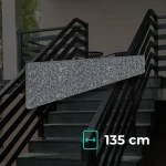 Granitsteg Dark Grey G654 New 135x15x2, polerad