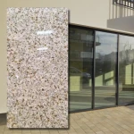 Granitplatta Yellow Pink G682 New, polerad 30,5x61x1 cm