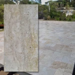 Travertin Light Classic Mix tumlad 40,6x61x1,2 cm