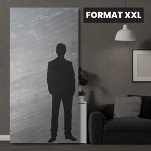 Fornir kamienny Line Black 122x305x0,2 cm