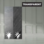 Stenfanér Line Black Transparent XXL 122x244x0,2 cm