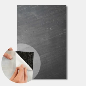 Fornir Kamienny Line Black 122x61x0,2 cm Samoprzylepny