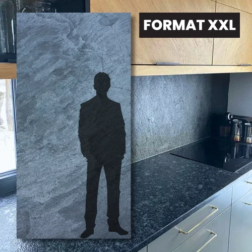 Fornir Kamienny Silver Grey XXL 122x244x0,2 cm