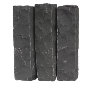 Ogrodowa Palisada Granitowa Łupana G690 Bazalt Black 50x10x10 cm