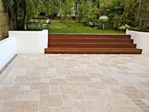 Trawertyn Light Bębnowany French Pattern 12mm 1kpl= 0,742m2 | Komplet Rzymski