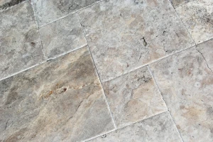 Trawertyn Silver Latte Bębnowany French Pattern 12mm 1kpl= 0,742m2 | Komplet Rzymski