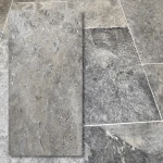 Travertin Silver Premium, tumlad och slipad 61x40,6x1,2 cm