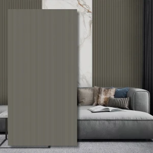 WPC-kolfiberpanel Small Stripes 280 x 112 x 0,5 cm