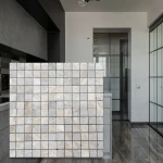 Marmor Mosaik Tundra Grey 4,8x4,8x1 cm – tumlad, ark 30,5x30,5 cm