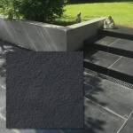 Kadappa Black Kalksten Halvslipad Trumlad 20x20x1,5 cm