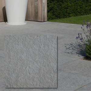 Tandur Grey Limestone 20x20x1,5 cm – halvslipad tumlad kalksten