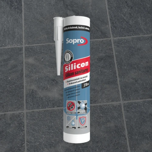 Silikon Sanitarny Industrialny Niebieski 80 310ml
